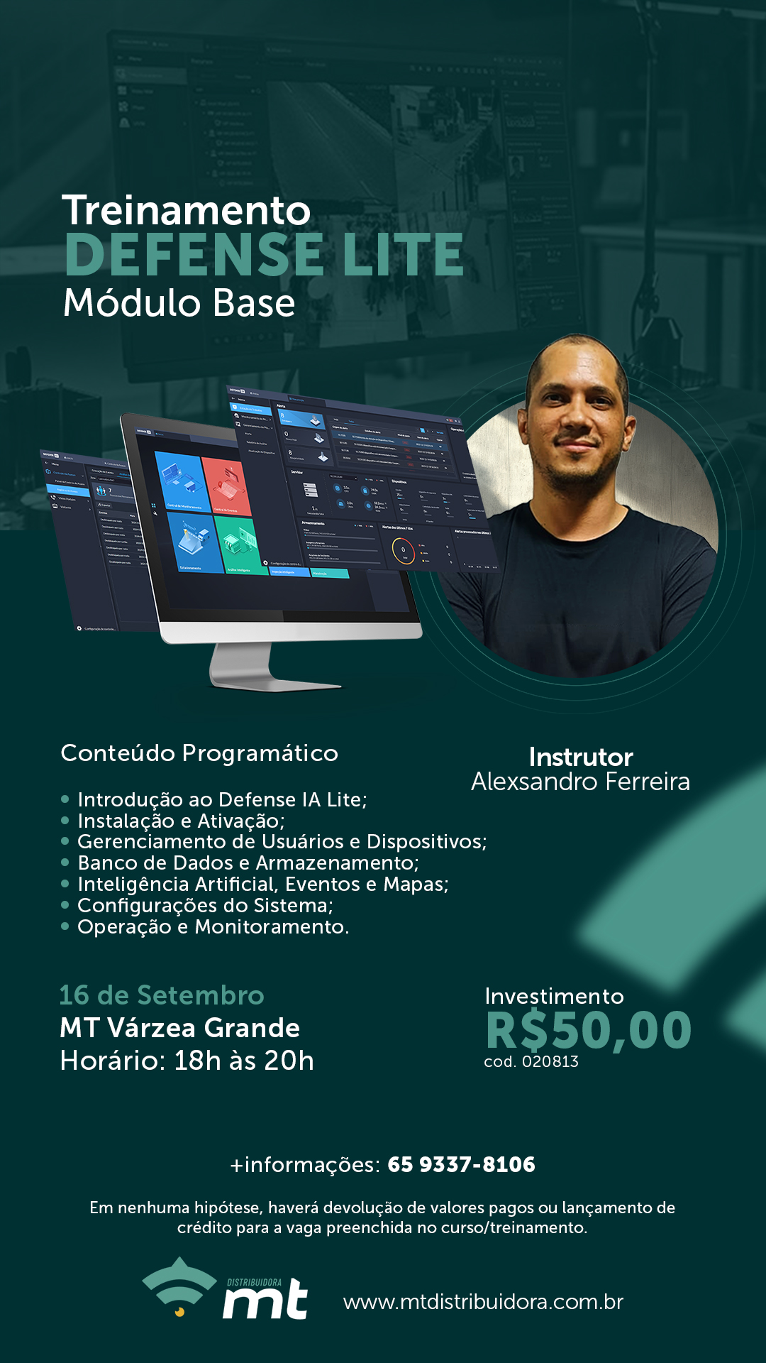 Treinamento Defense Lite - MT VG
