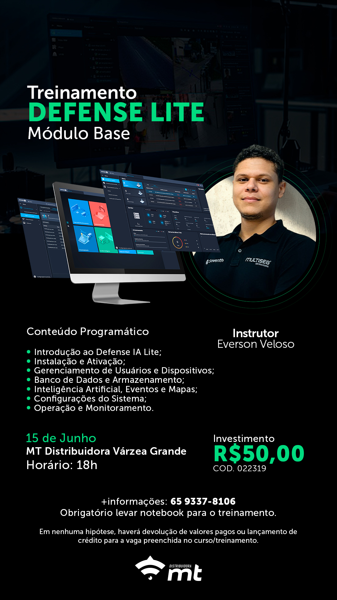 DEFENSE LITE MÓDULO BASE - EVERSON VELOSO 